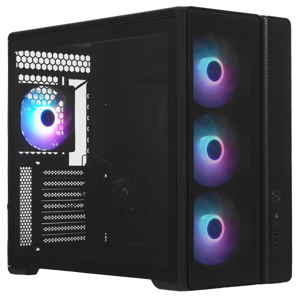 Корпус Sama S50-BKAGA4X1-GL Mid-Tower - миниатюра 5