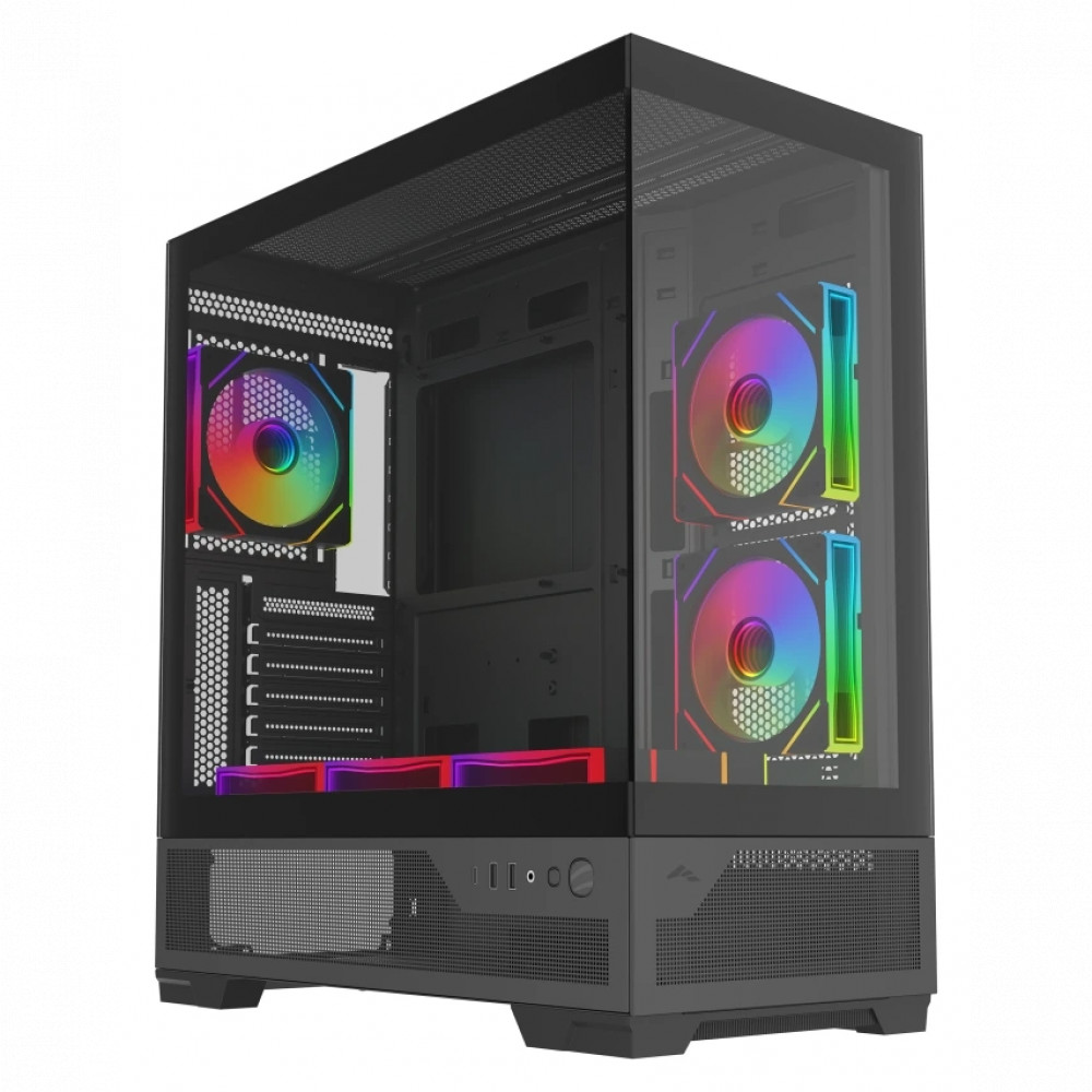 Корпус Sama V43 V43-BKADA6X1-GL Mid-Tower - миниатюра 6