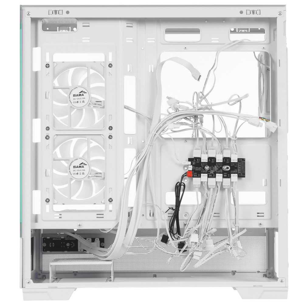 Корпус Sama V43-WHADA6X1-GL Mid-Tower - миниатюра 8