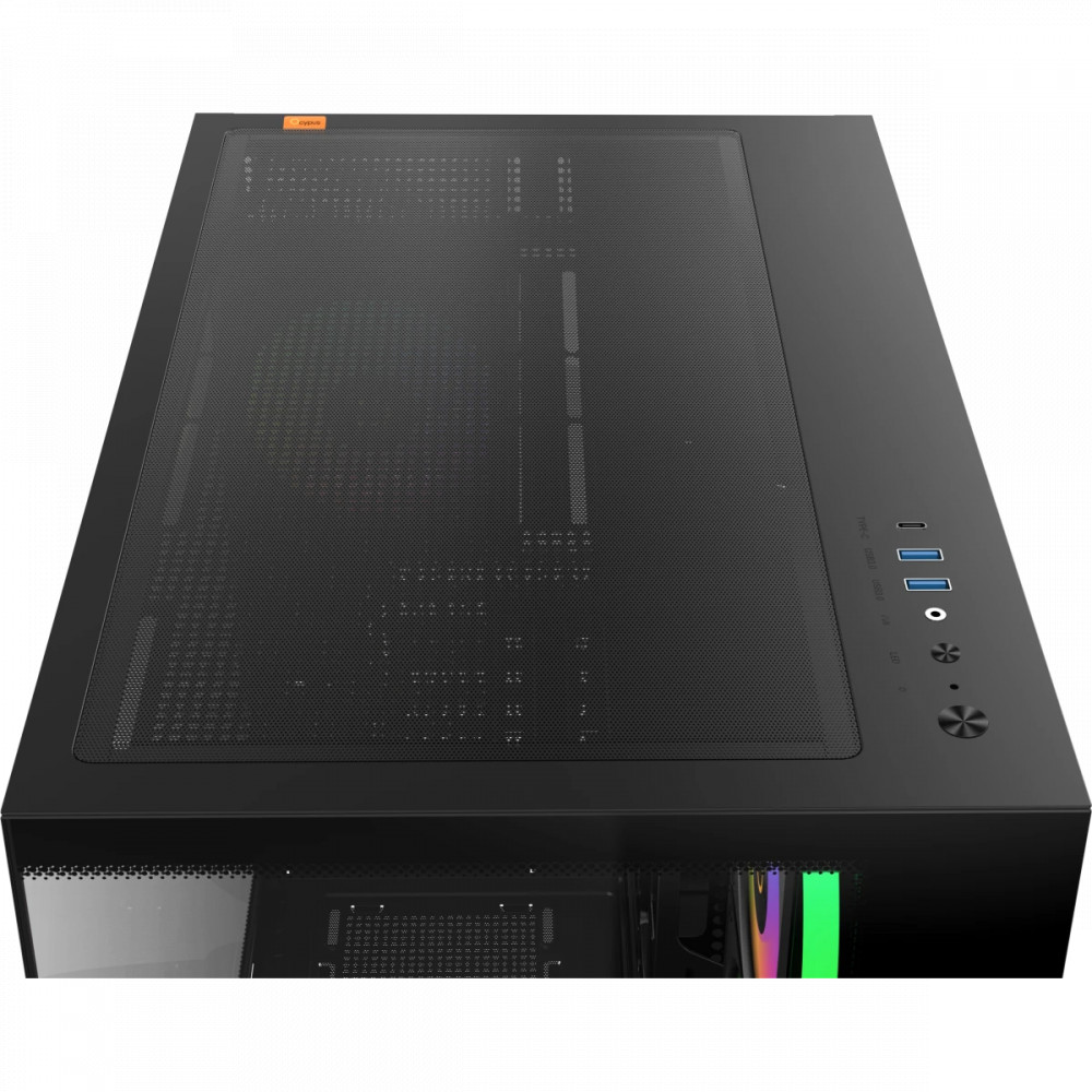 Корпус Ocypus Gamma C74 ARGB Gamma-C74-BKD400XX-GL Mid-Tower - миниатюра 8