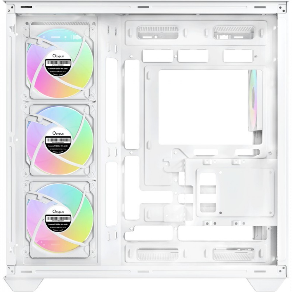 Корпус Ocypus Gamma C74 ARGB Gamma-C74-WHD400XX-GL Mid-Tower - миниатюра 7