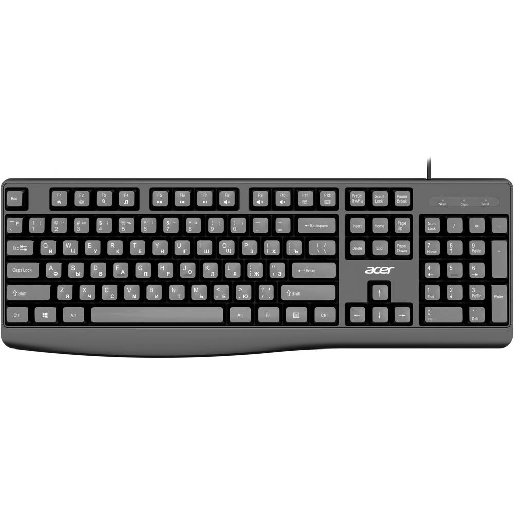 Клавиатура Acer OKW301 ZL.KBDCC.01A Проводная, USB - миниатюра 2