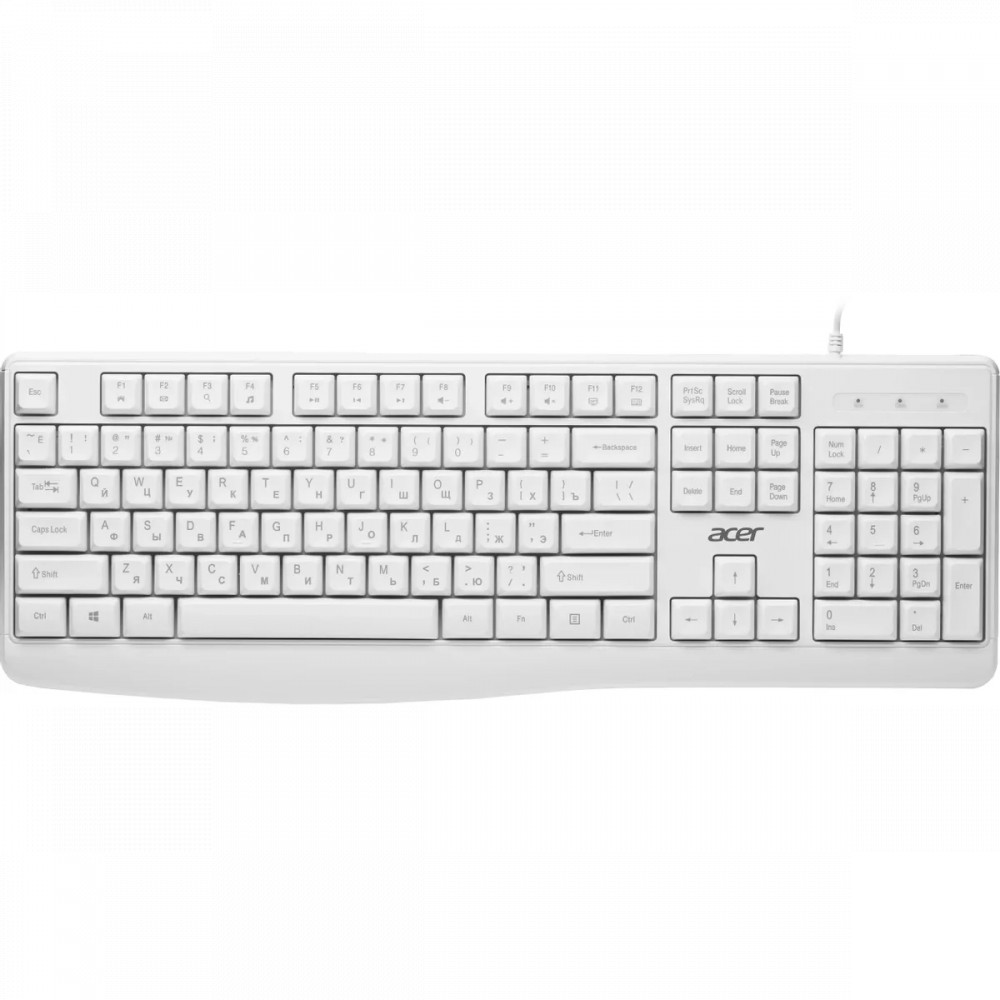 Клавиатура Acer OKW301 ZL.KBDCC.01B Проводная, USB - миниатюра 2