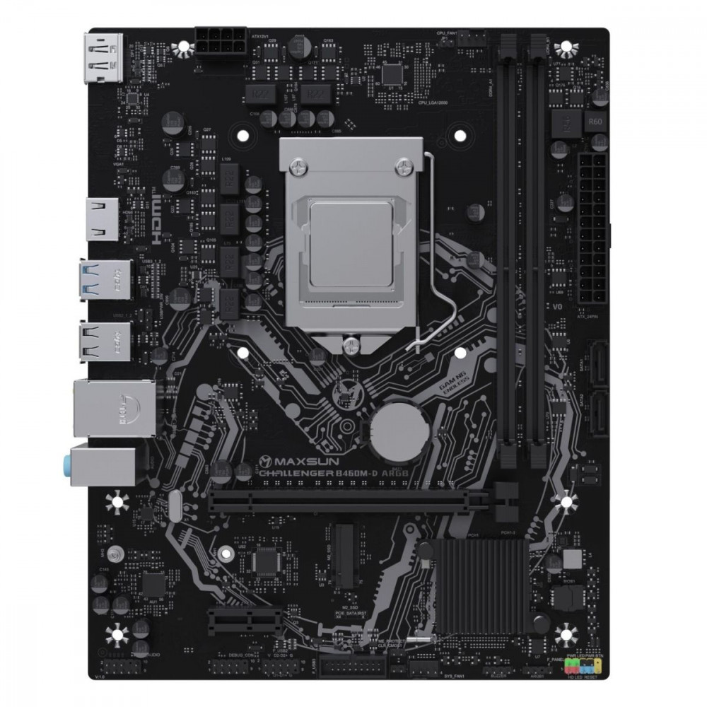 Материнская плата Maxsun MS-Challenger B460M-D ARGB B460 6940709663547 Micro-ATX, LGA 1200 - миниатюра 3