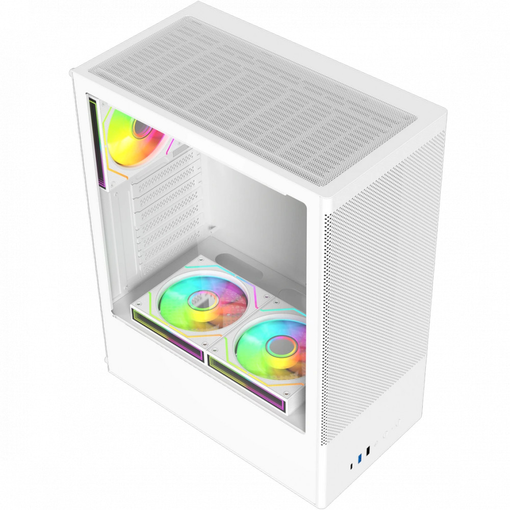 Корпус ACD Citadel 108W White AH-SI2G0W-00 Mid-Tower - миниатюра 6