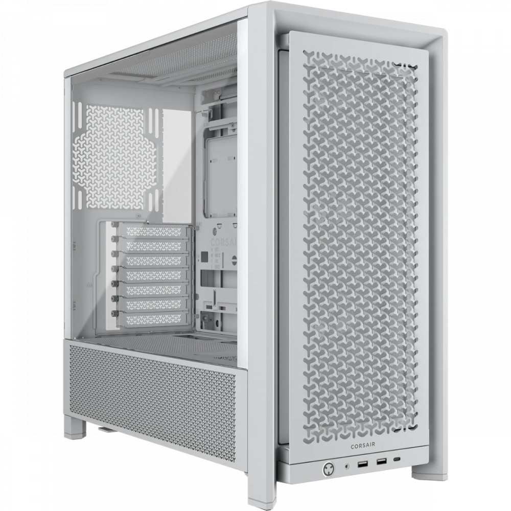 Корпус Corsair Frame 4000D RS White CC-9011313-WW Mid-Tower - миниатюра 3