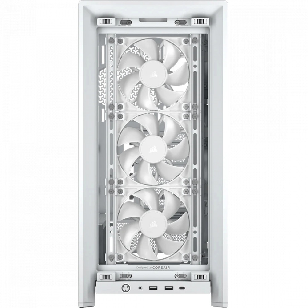 Корпус Corsair Frame 4000D RS White CC-9011313-WW Mid-Tower - миниатюра 4