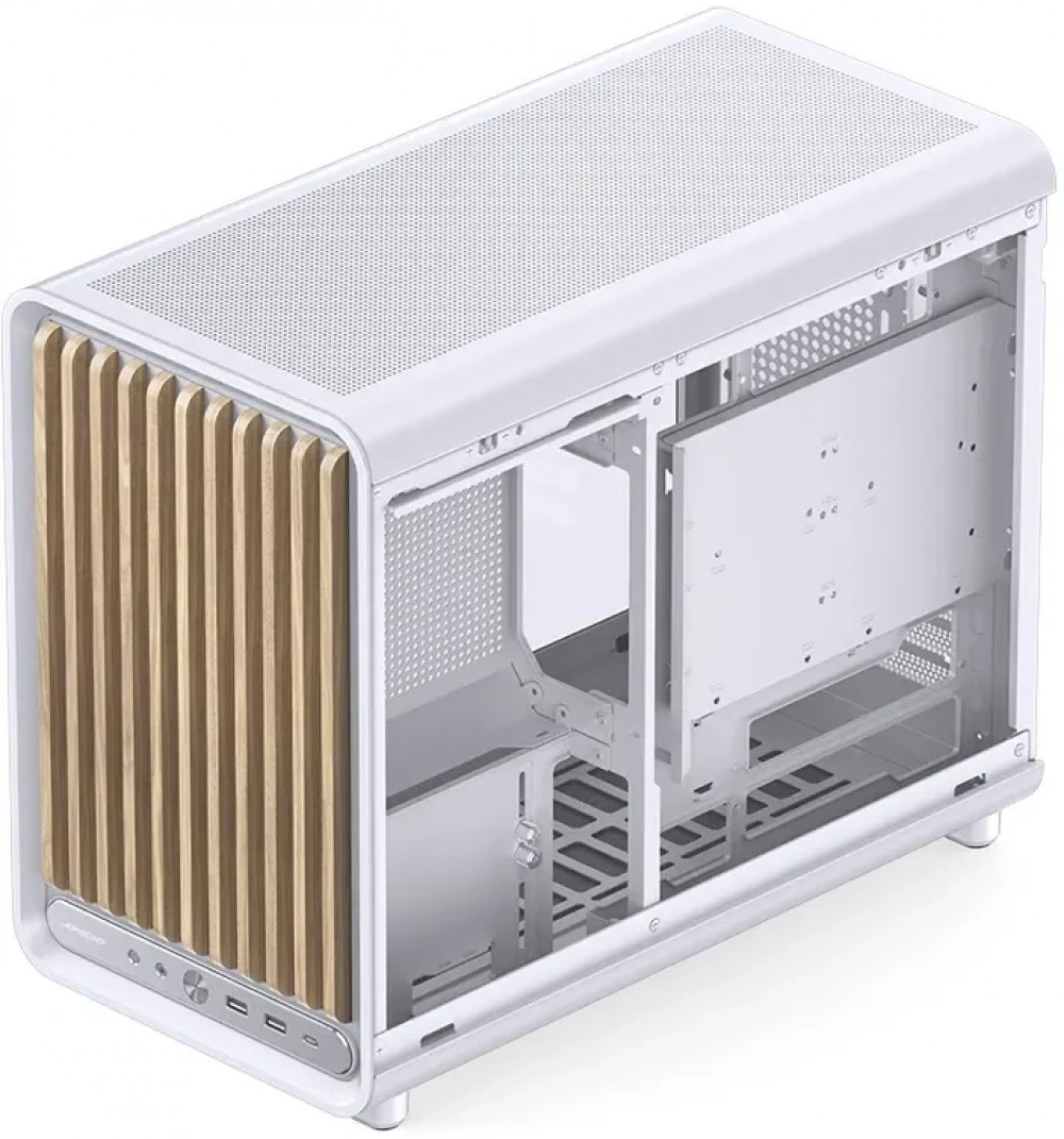 Корпус Jonsbo D33 Wood White D33 WOOD White Mini-Tower - миниатюра 6