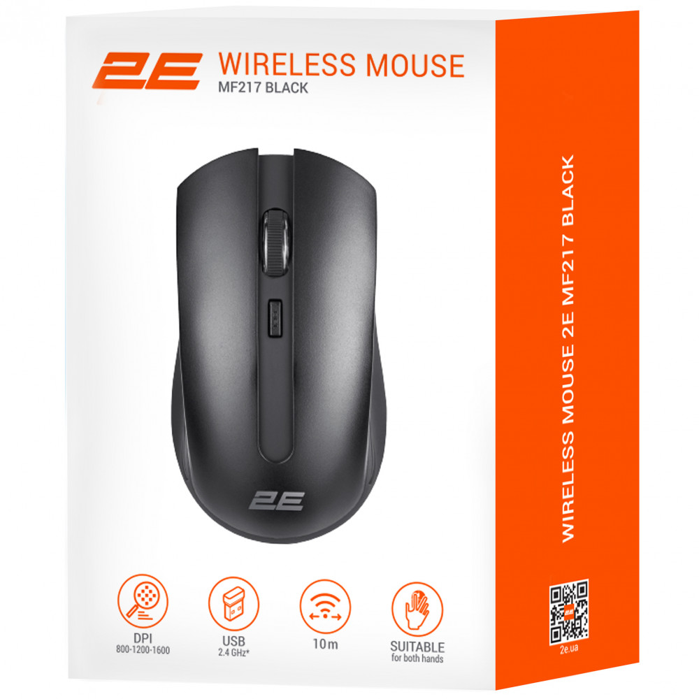 Мышь 2E MF217 WL 2E-MF217WB Бюджетные, Беспроводная - миниатюра 8