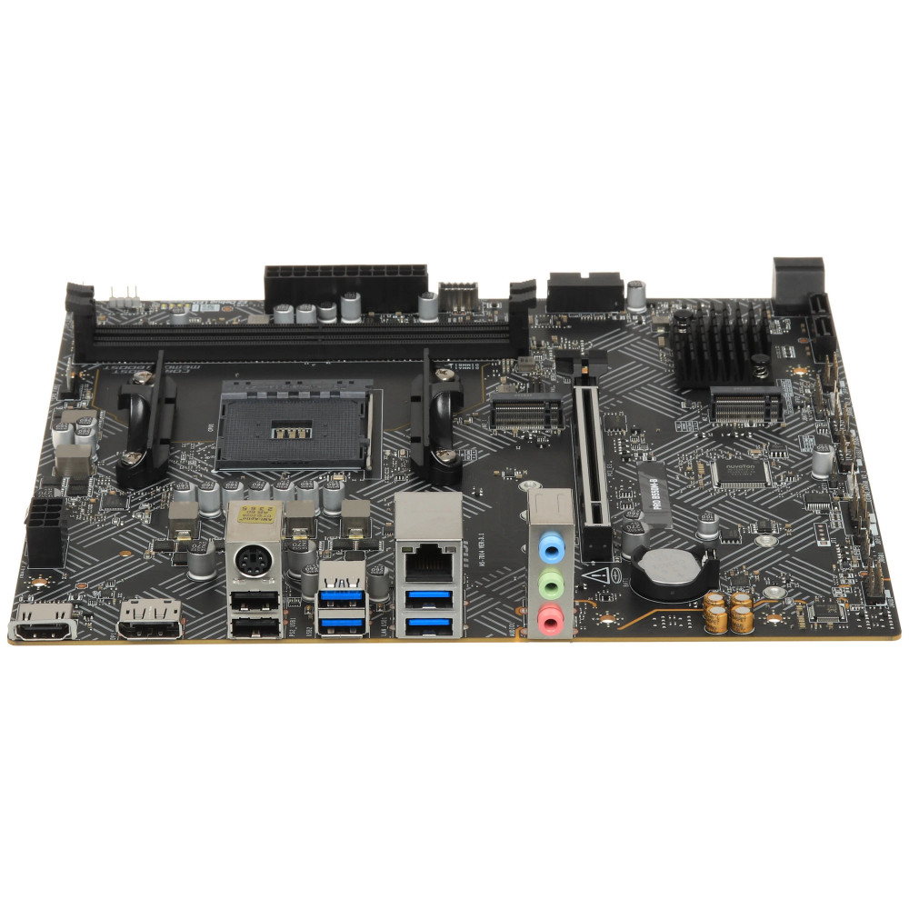 Материнская плата MSI PRO B550M-B Micro-ATX, AMD AM4 - миниатюра 6
