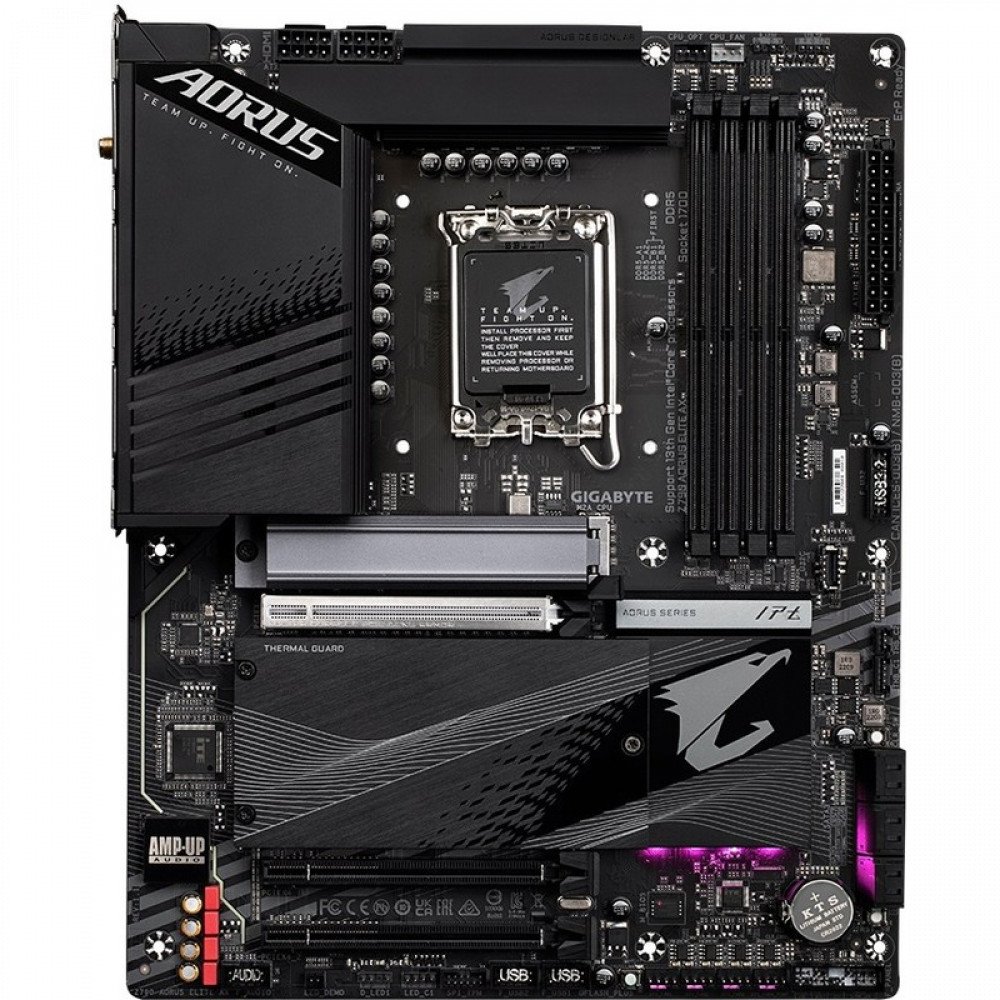 Материнская плата Gigabyte Z790 Aorus Elite AX rev. 1.1 ATX, LGA 1700 - миниатюра 4