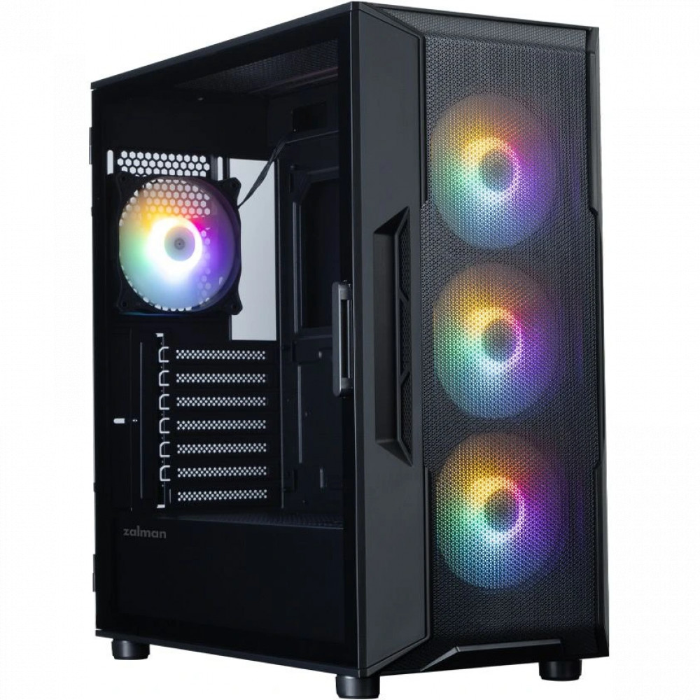 Корпус Zalman I3 NEO V2 I3 NEO V2 BLACK Mid-Tower - миниатюра 4