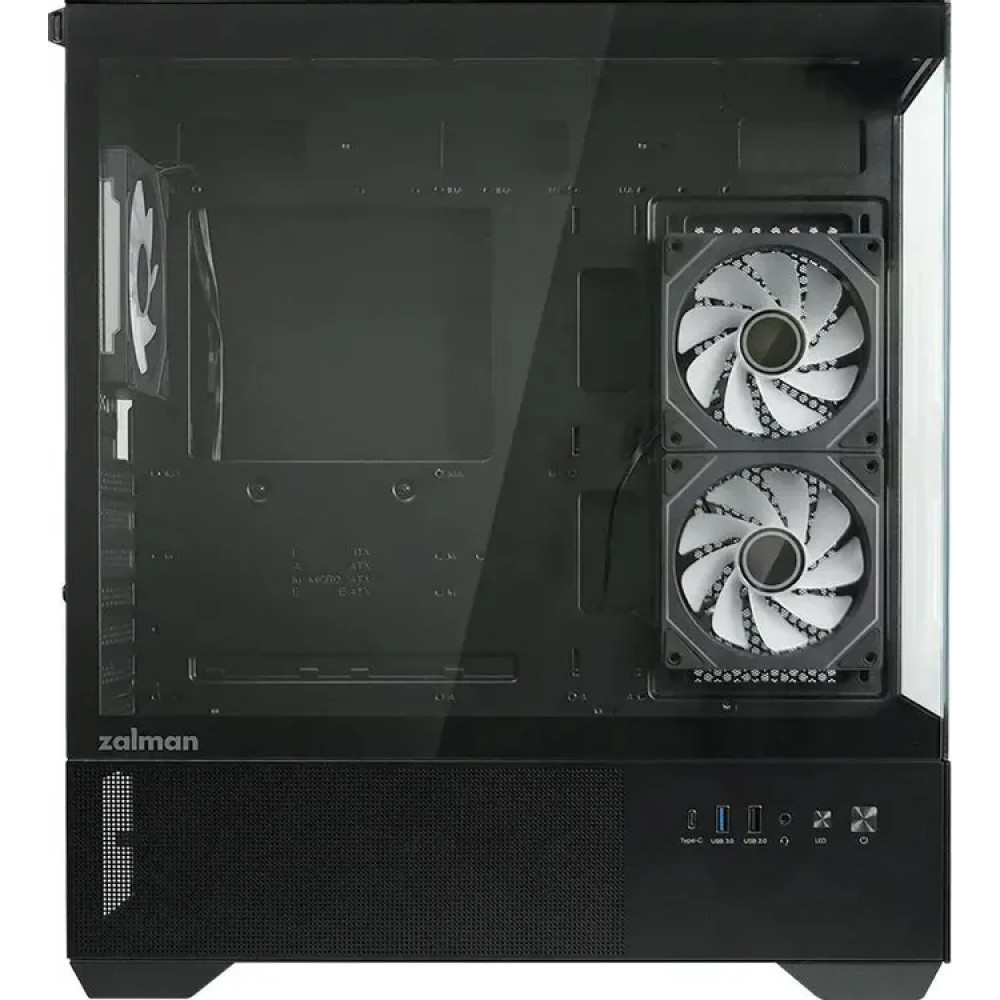 Корпус Zalman Chronix V2 Chronix V2 Black Mid-Tower - миниатюра 4