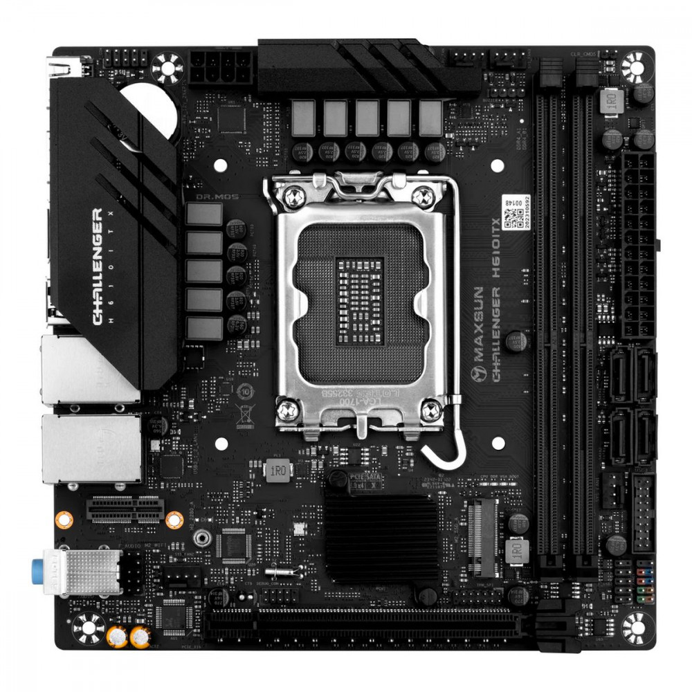 Материнская плата Maxsun MS-Challenger H610ITX 2Lan V3 Mini-ITX, LGA 1700 - миниатюра 4