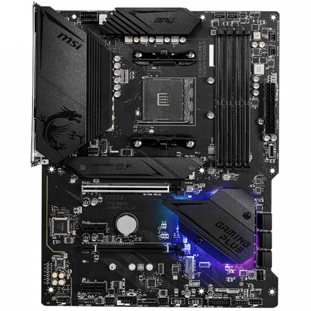 Материнская плата MSI B550 GAMING ATX, AMD AM4 - миниатюра 4