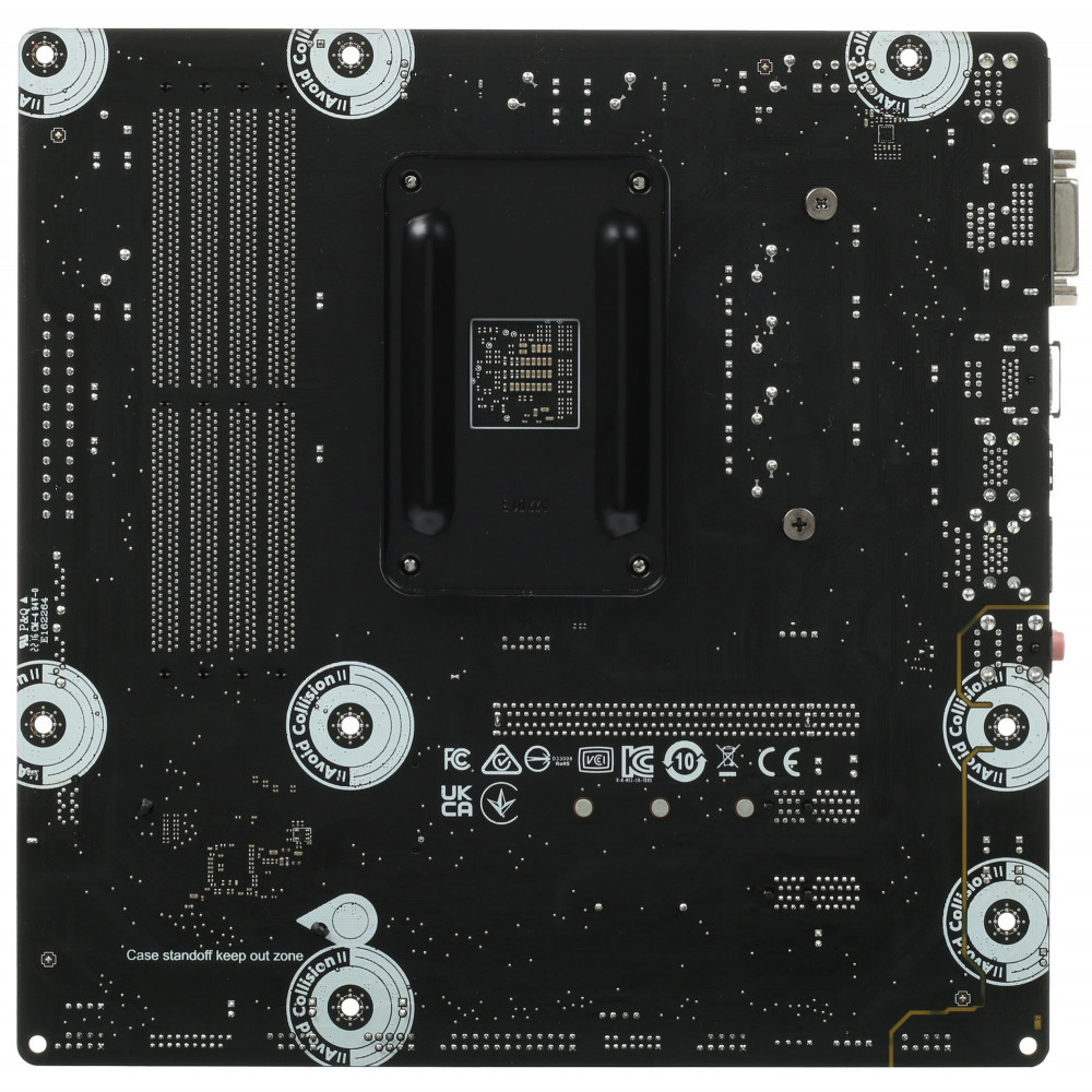 Материнская плата MSI PRO B550M-P Mini-ITX, AMD AM4 - миниатюра 5