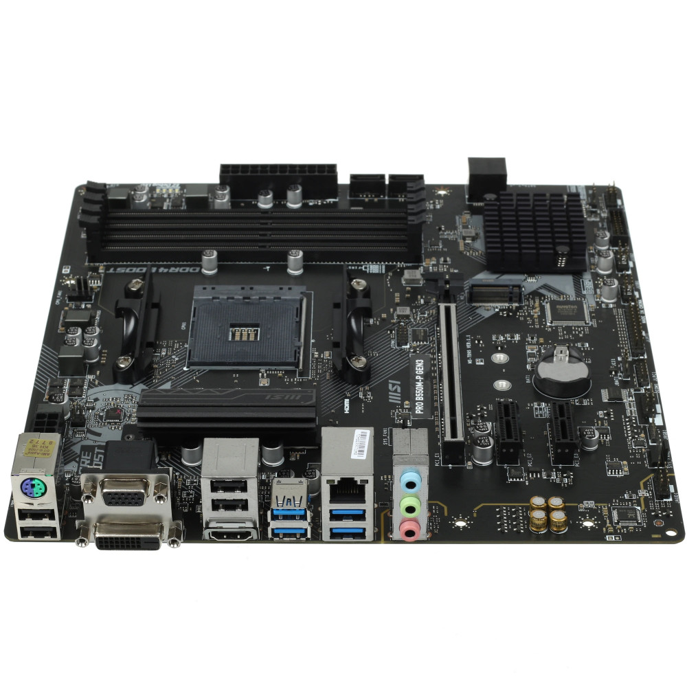 Материнская плата MSI PRO B550M-P Mini-ITX, AMD AM4 - миниатюра 6
