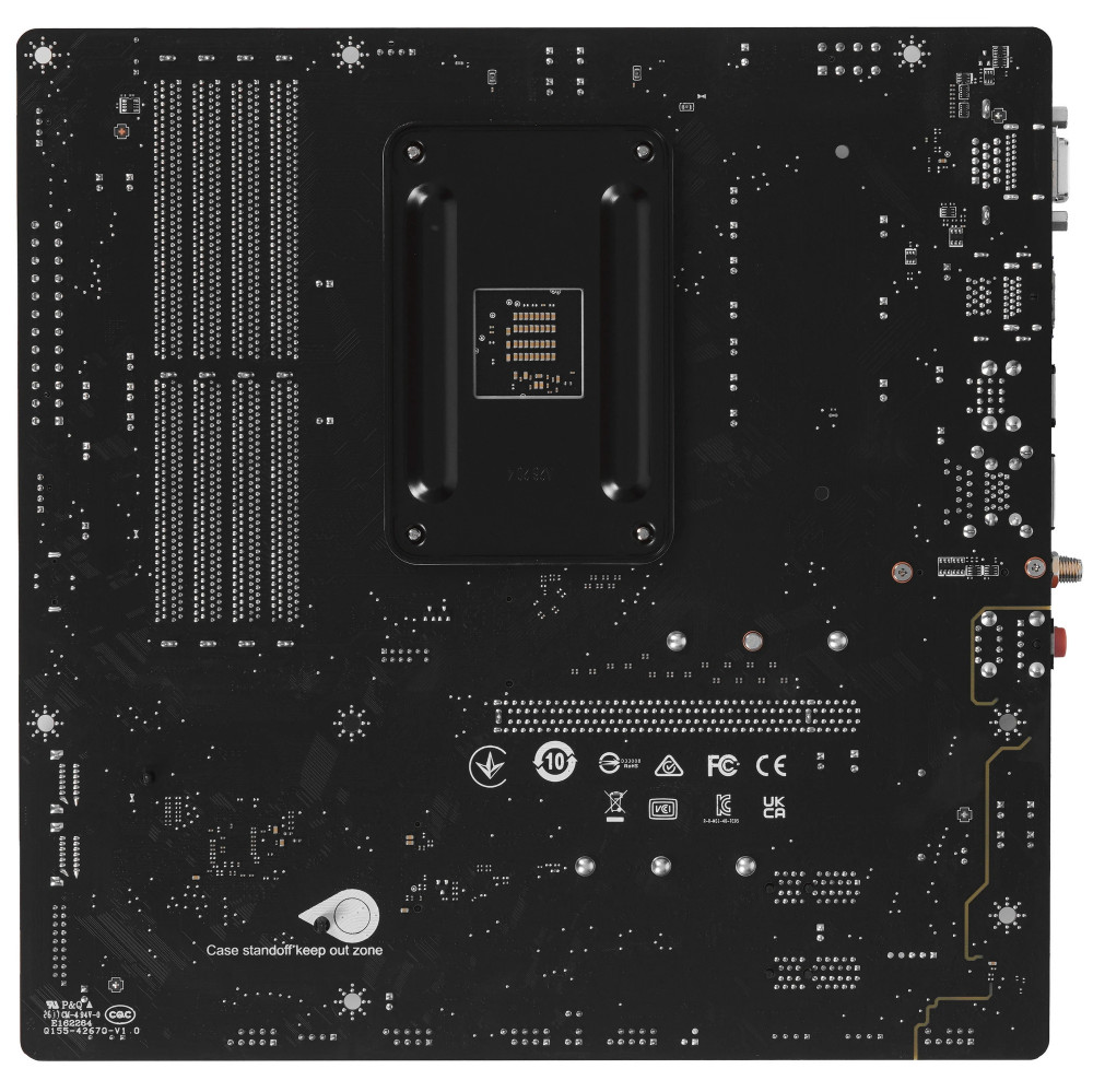 Материнская плата MSI PRO B550M-P WIFI6E Micro-ATX, AMD AM4 - миниатюра 5