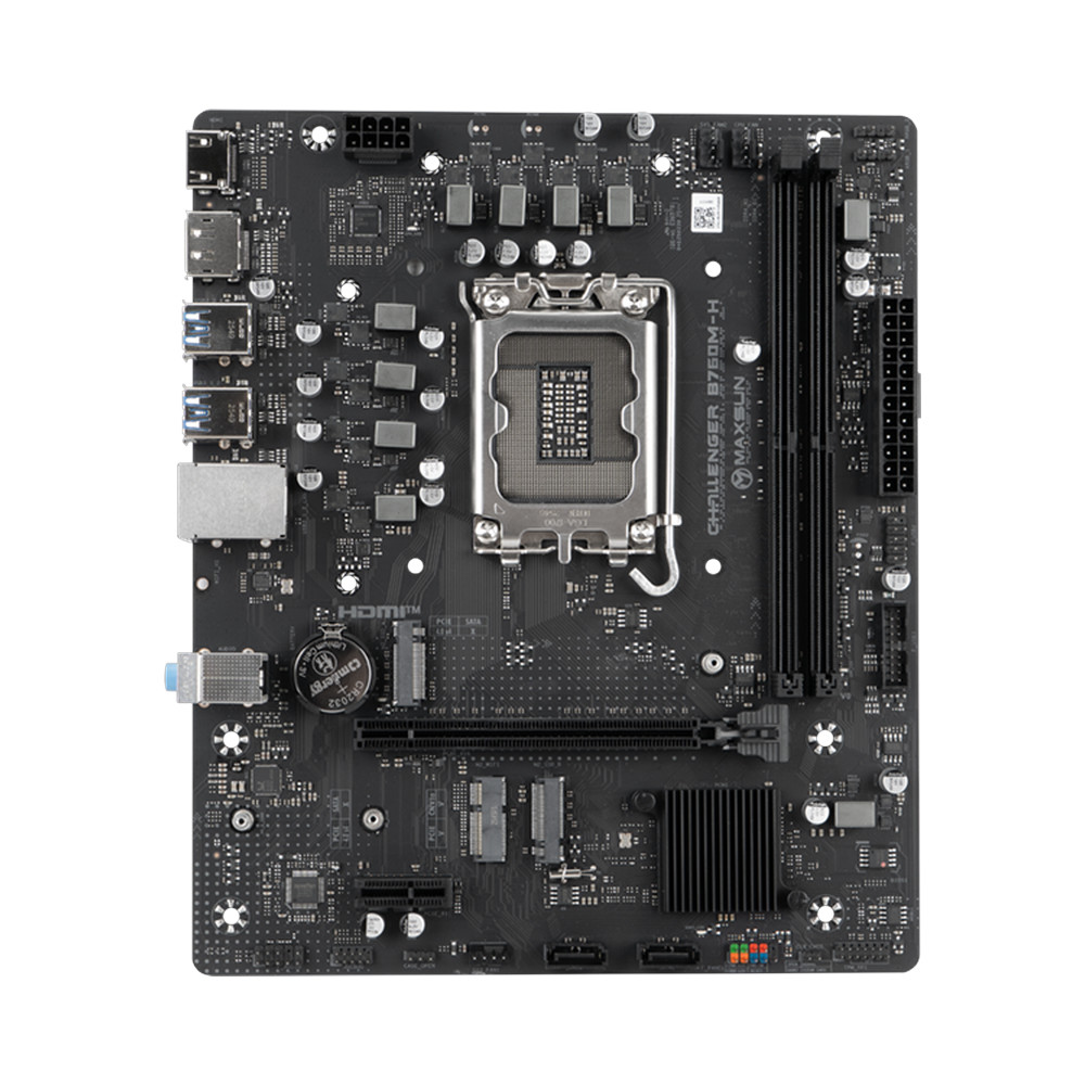 Материнская плата Maxsun MS-Challenger B760M-H B760 6940709663110 Micro-ATX, LGA 1700 - миниатюра 3