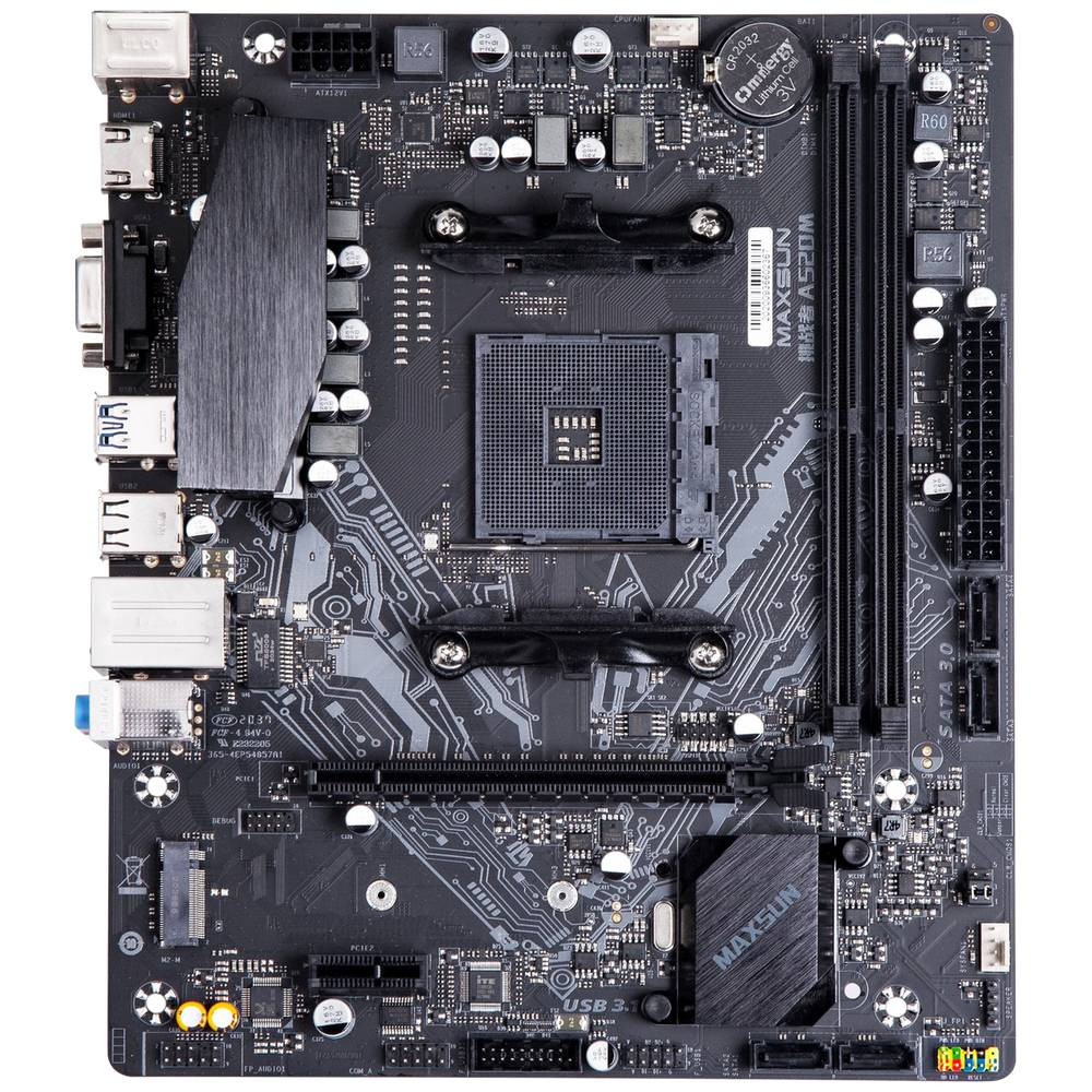 Материнская плата Maxsun MS-Challenger A520M 6940709669778 Micro-ATX, AMD AM4 - миниатюра 4