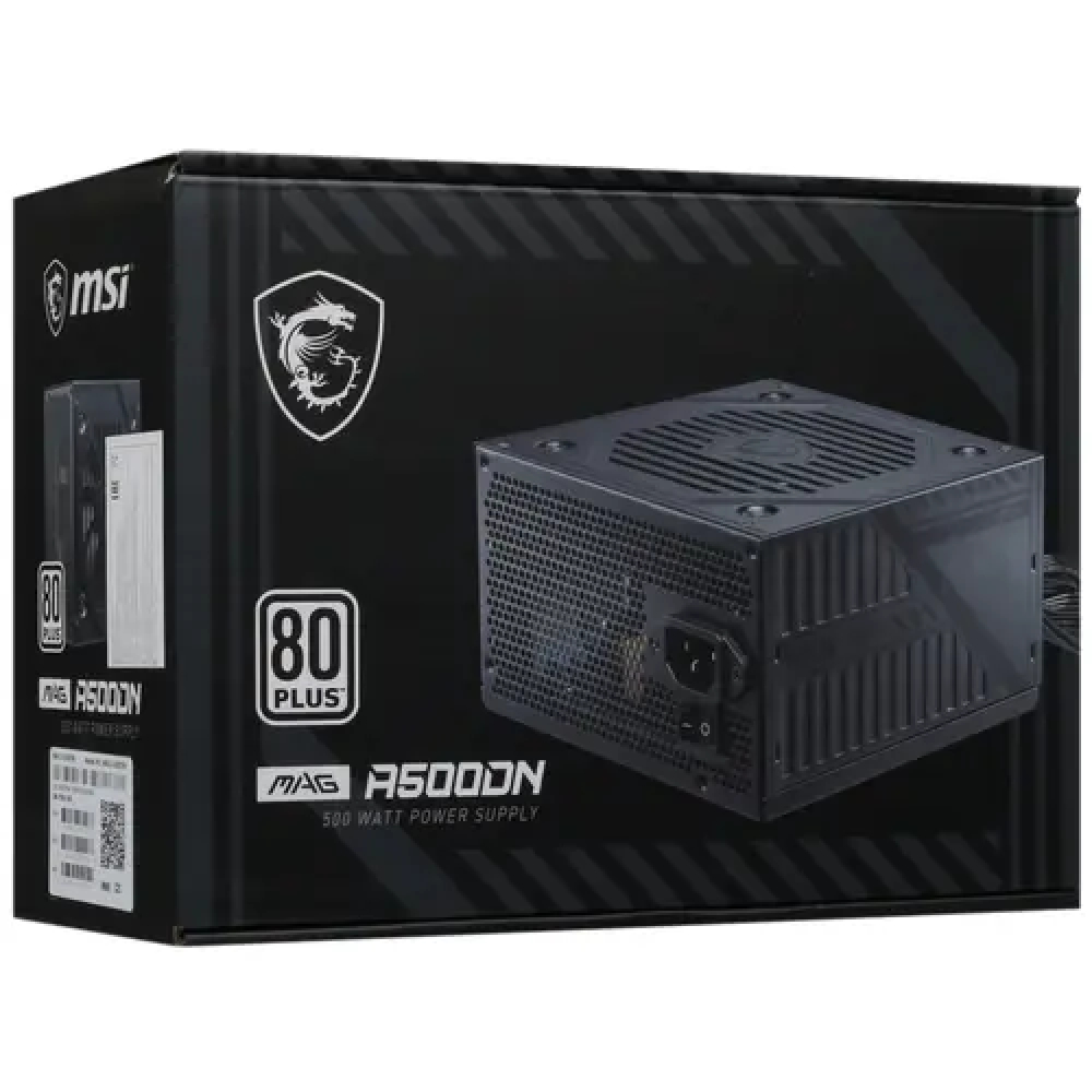Блок питания MSI MAG A500DN 500 Вт - миниатюра 8