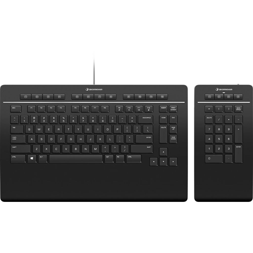 Клавиатура 3Dconnexion Keyboard Pro 3DX-700092|| Проводная, USB - миниатюра 4