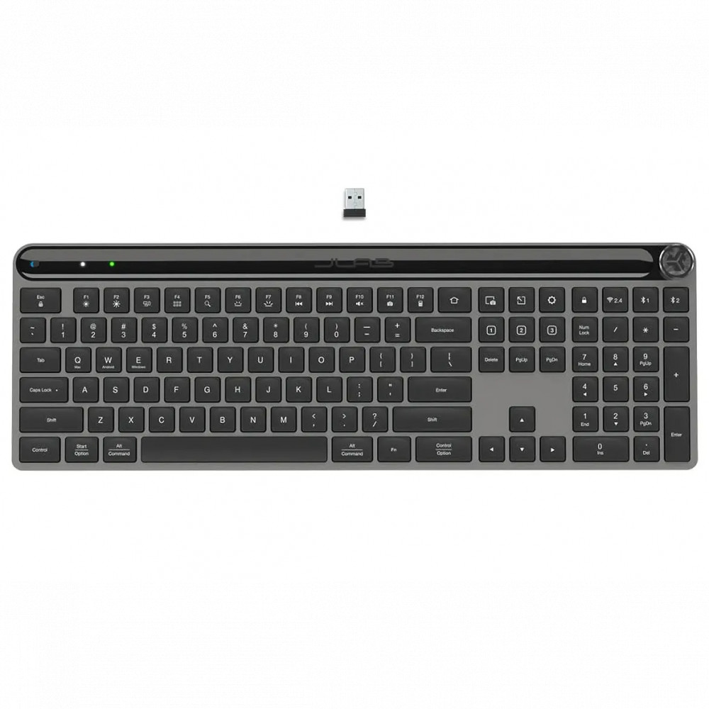Клавиатура Jlab Epic IEUKEPICKEYRBLK4 Беспроводная, Bluetooth - миниатюра 2