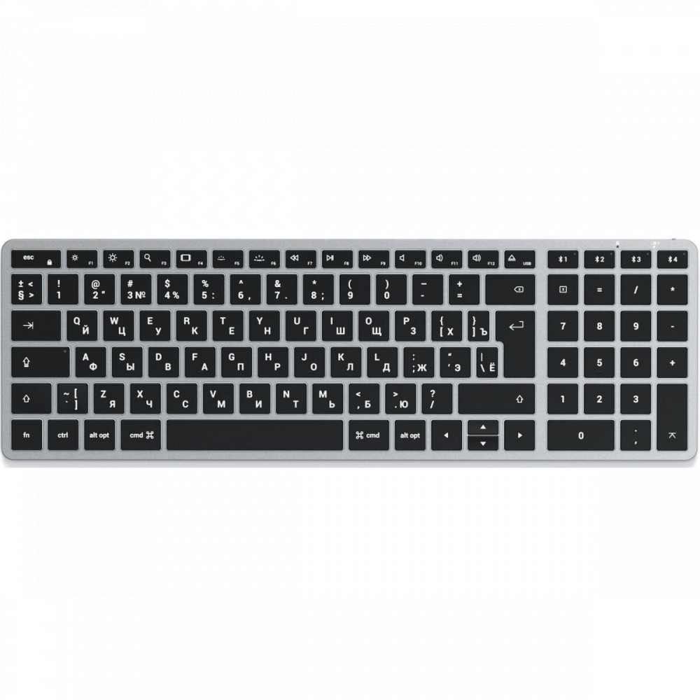 Клавиатура Satechi Slim X2 ST-BTSX2M-RU Беспроводная, Bluetooth - миниатюра 3