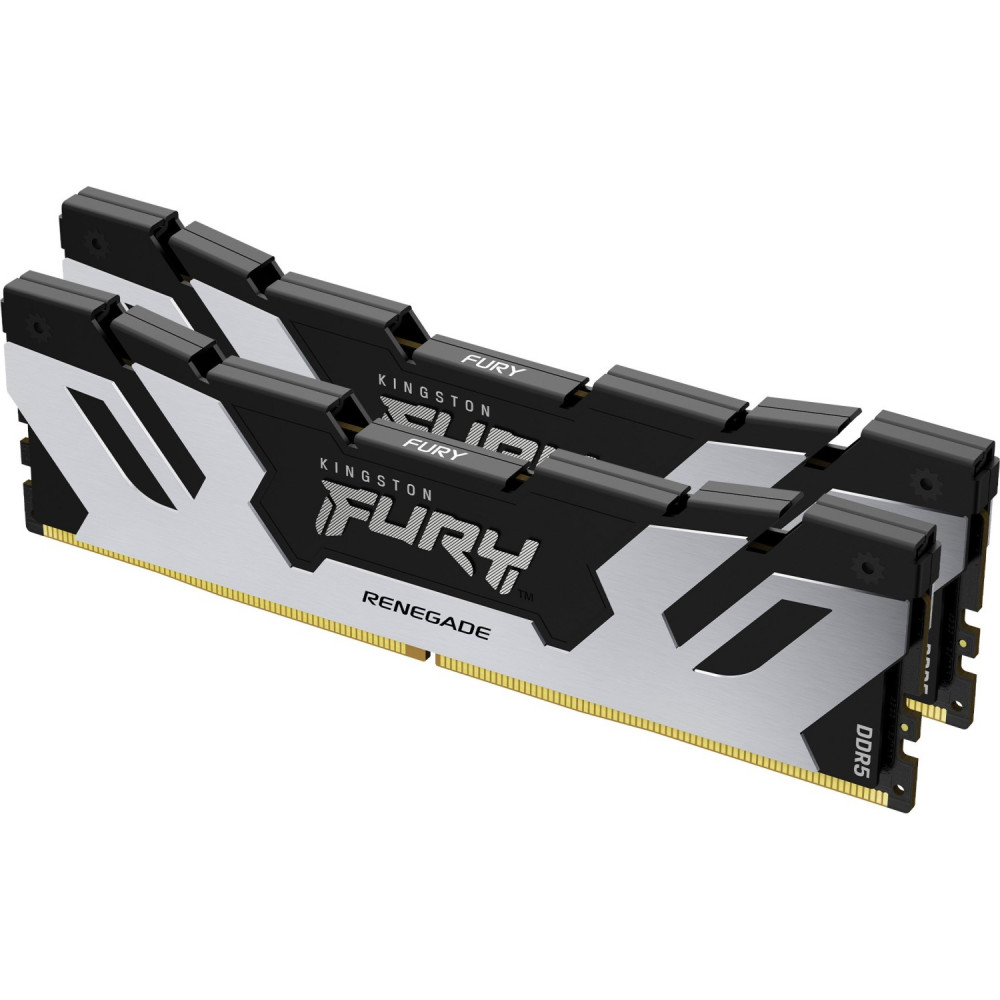 ОЗУ Kingston FURY Renegade Silver KF564C32RSK2-64 DIMM, DDR5, 64 Гб (2 х 32 Гб), 6400 МГц - миниатюра 12
