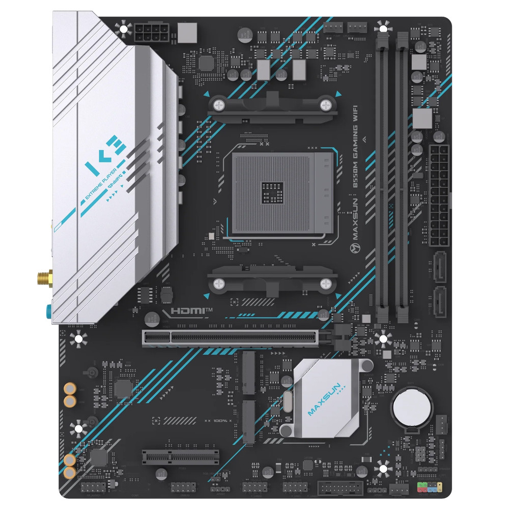 Материнская плата Maxsun MS-B550M GAMING WIFI 6940709661901 Micro-ATX, AMD AM4 - миниатюра 4