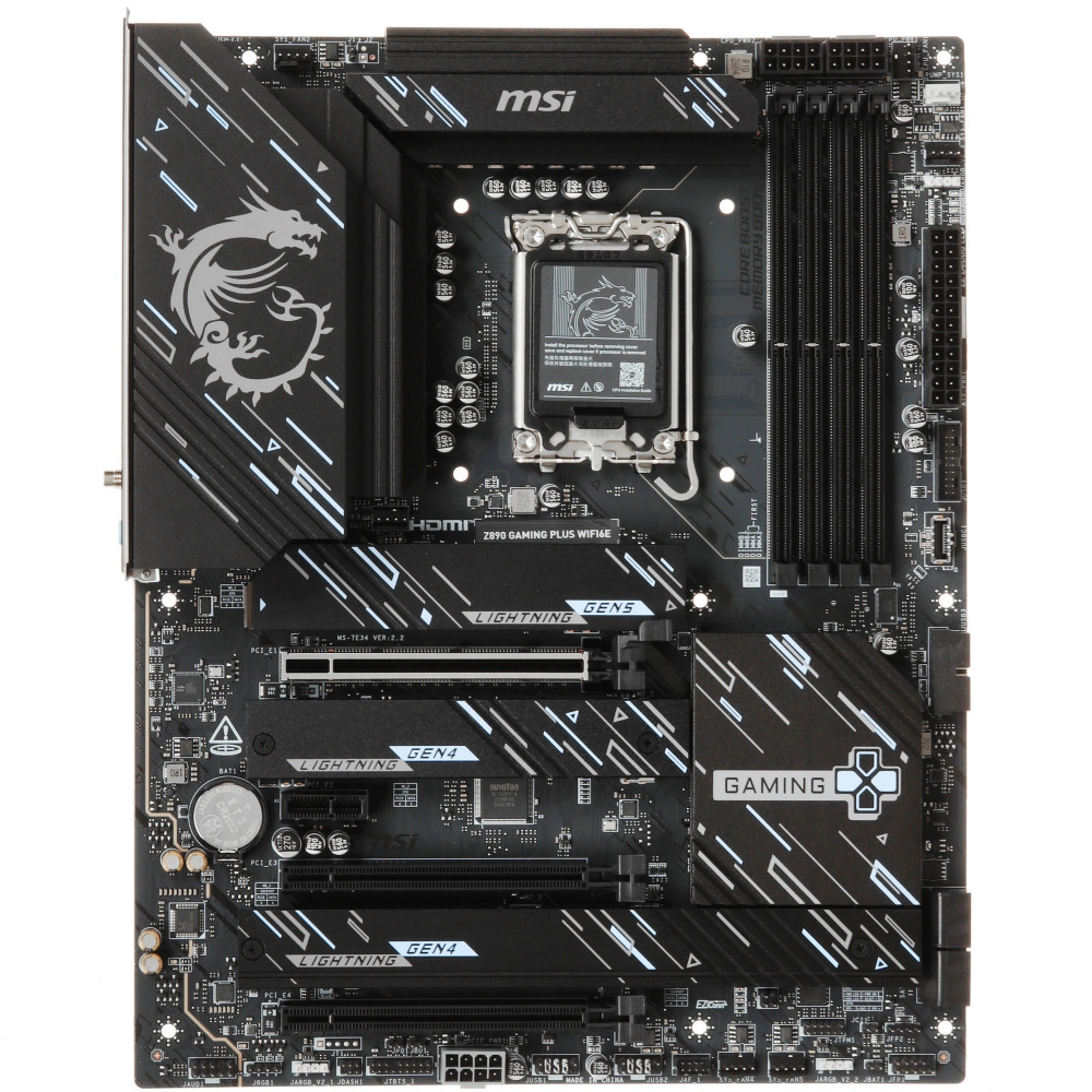 Материнская плата MSI Z890 GAMING PLUS WIFI6E ATX, LGA 1851 - миниатюра 4