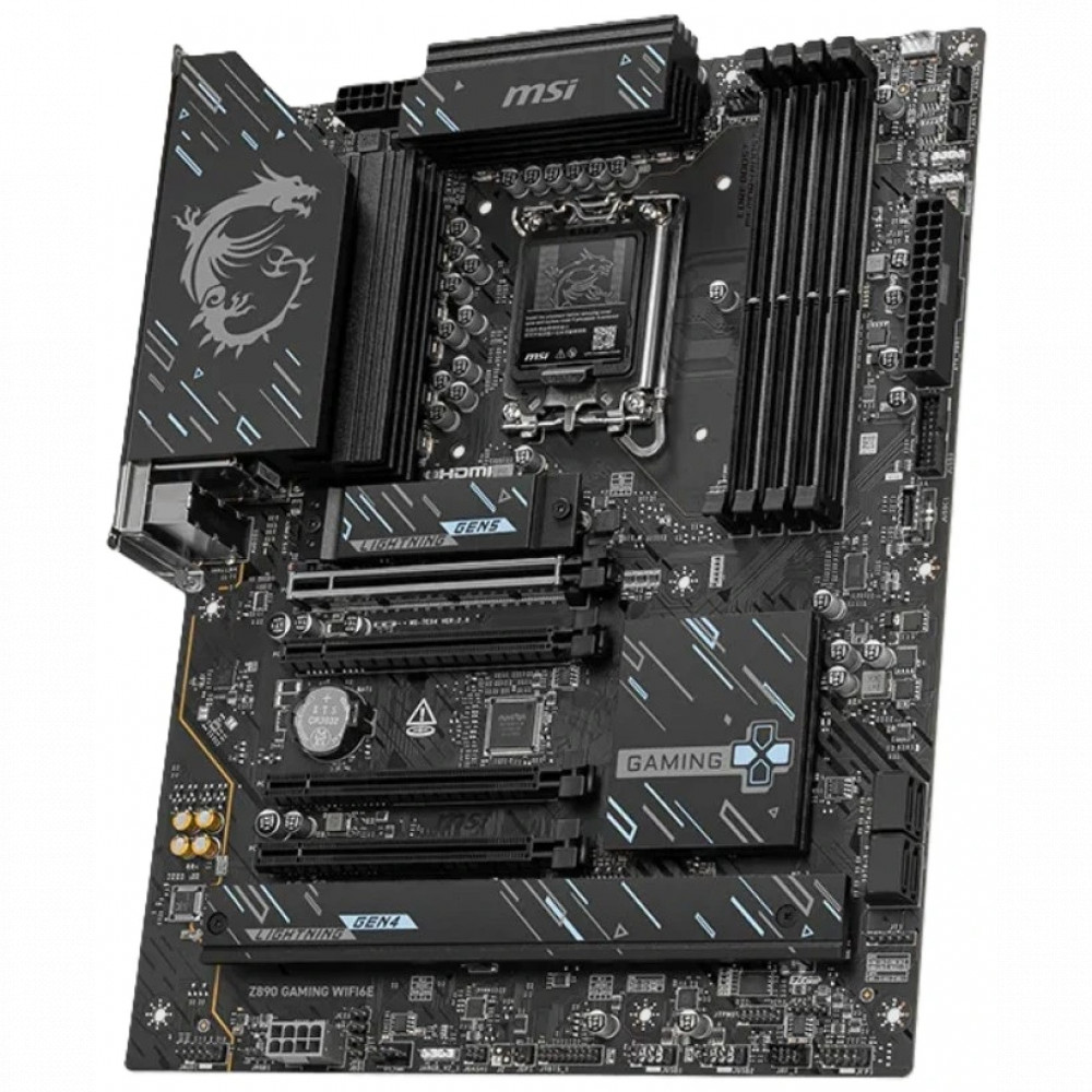 Материнская плата MSI Z890 GAMING WIFI6E ATX, LGA 1851 - миниатюра 5