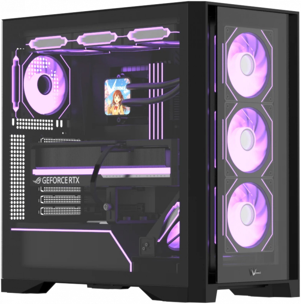 Корпус Formula AIR POWER G8 FLOE BLACK Mid-Tower - миниатюра 5