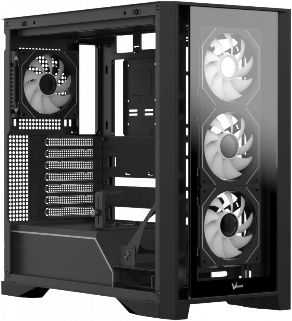 Корпус Formula AIR POWER G8 FLOE BLACK Mid-Tower - миниатюра 6