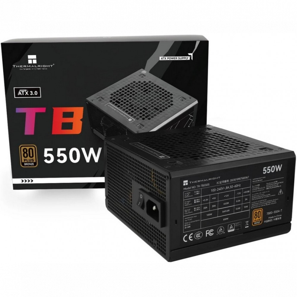 Блок питания Thermalright TR-TB550S 550 Вт, 80+ Bronze - миниатюра 5