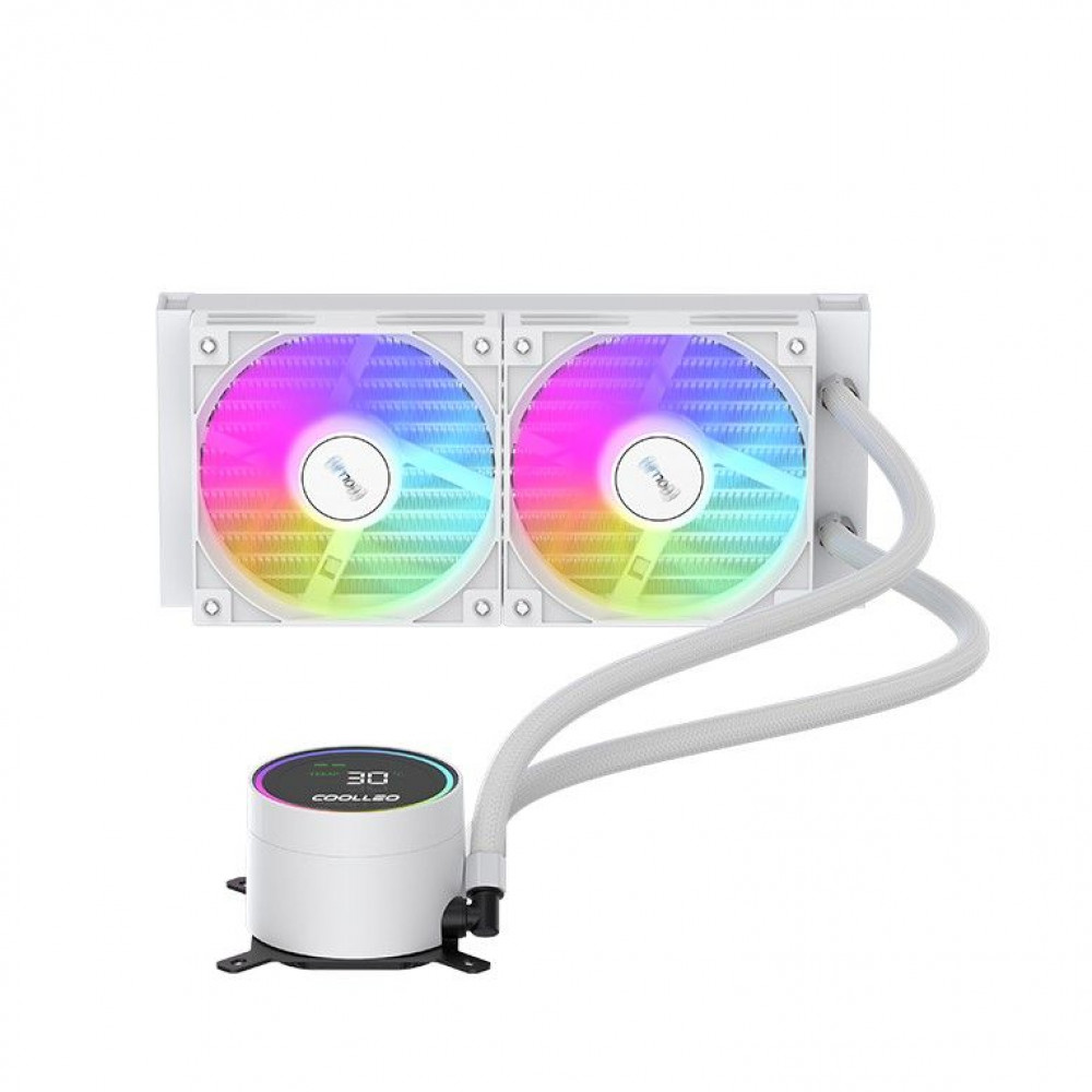 Система охлаждения Coolleo ICE Fairy DIG DIG-240-LITE-WH Для процессора - миниатюра 5