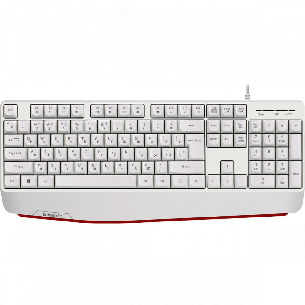 Клавиатура Defender HB-546 45547 Проводная, USB - миниатюра 5