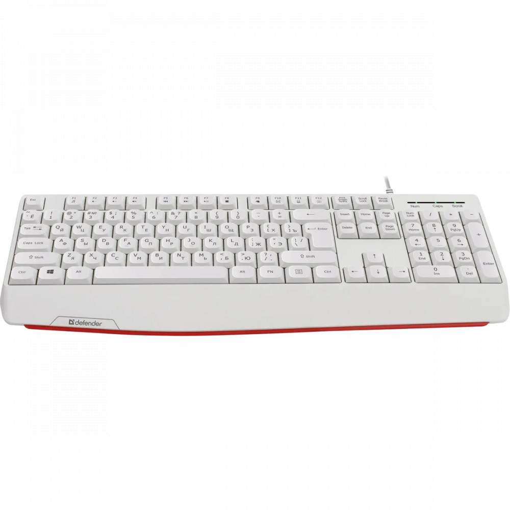Клавиатура Defender HB-546 45547 Проводная, USB - миниатюра 8