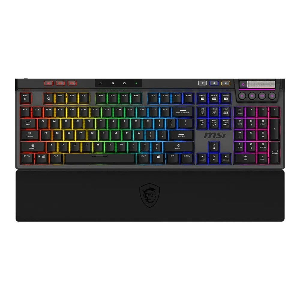 Клавиатура MSI STRIKE PRO W SILENT RU Беспроводная, Bluetooth - миниатюра 3
