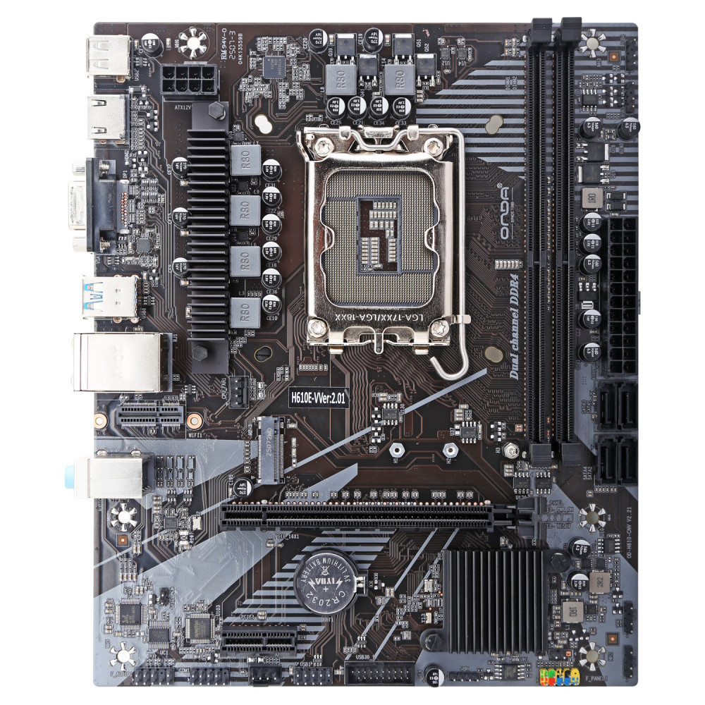 Материнская плата Onda H610E-V2.02 Micro-ATX, LGA 1700 - миниатюра 4