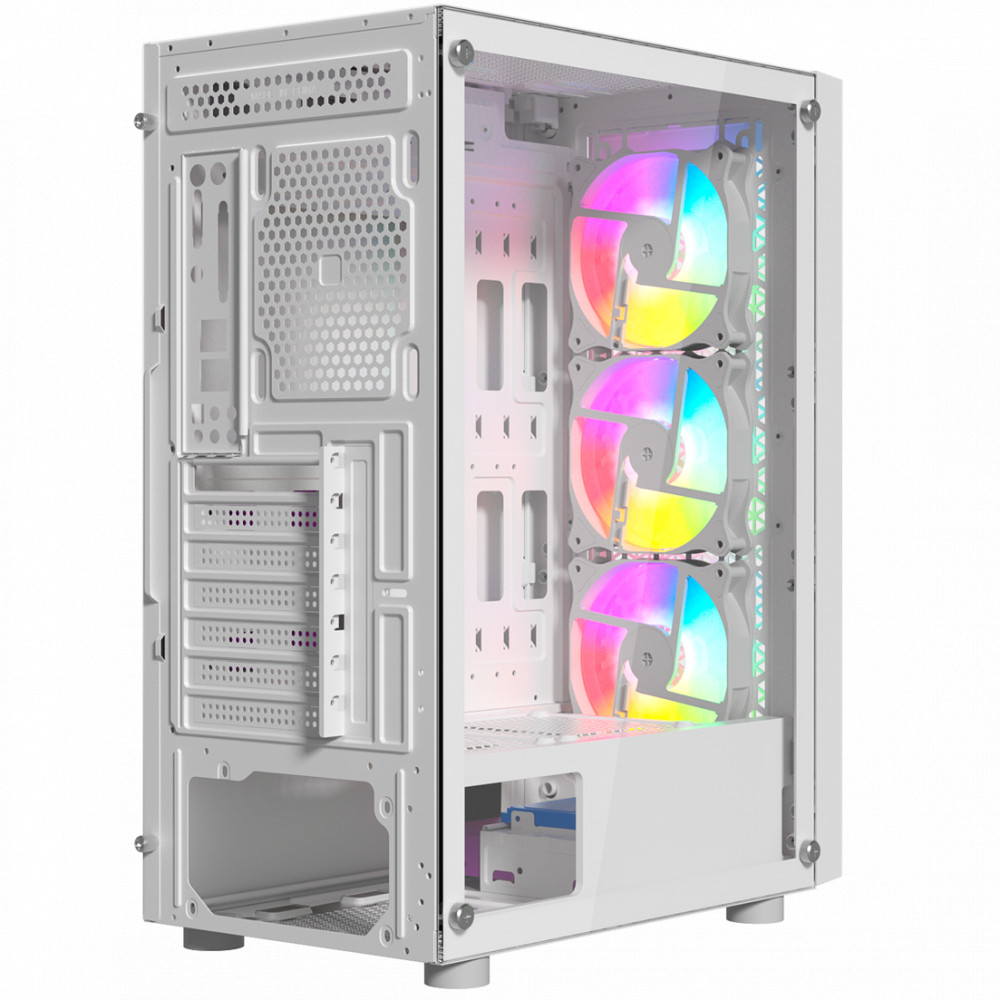 Корпус Wintek Andromeda PRO White PRO E306M-W TG Mid-Tower - миниатюра 14