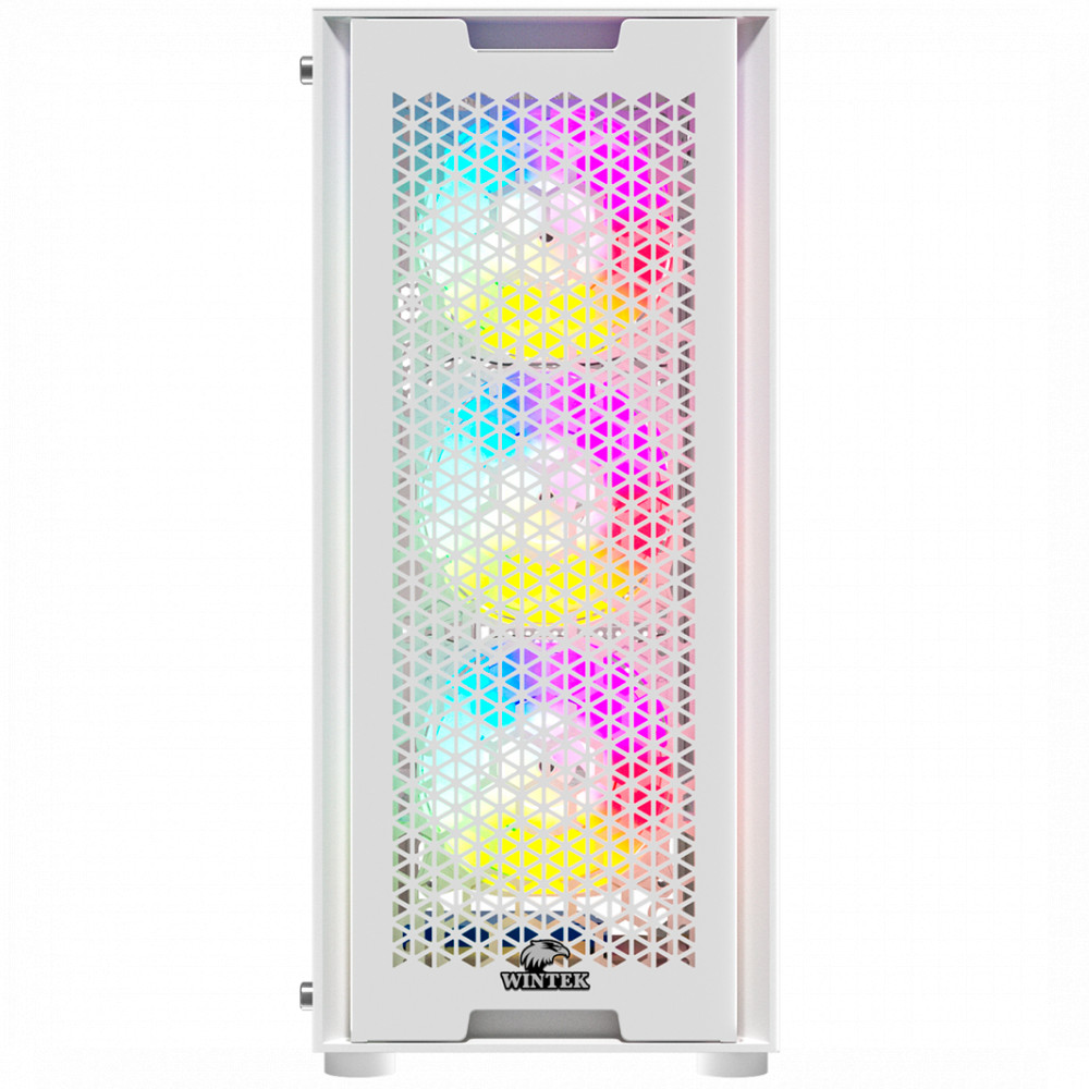 Корпус Wintek Andromeda PRO White PRO E306M-W TG Mid-Tower - миниатюра 12