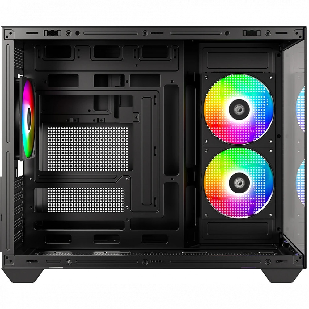Корпус ID-Cooling VIEW 500 ARGB Black Mini-Tower - миниатюра 8
