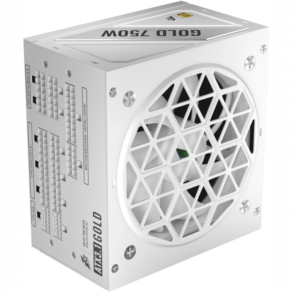 Блок питания 1STPLAYER HA-750BA4-WH 750 Вт, 80+ Gold - миниатюра 6