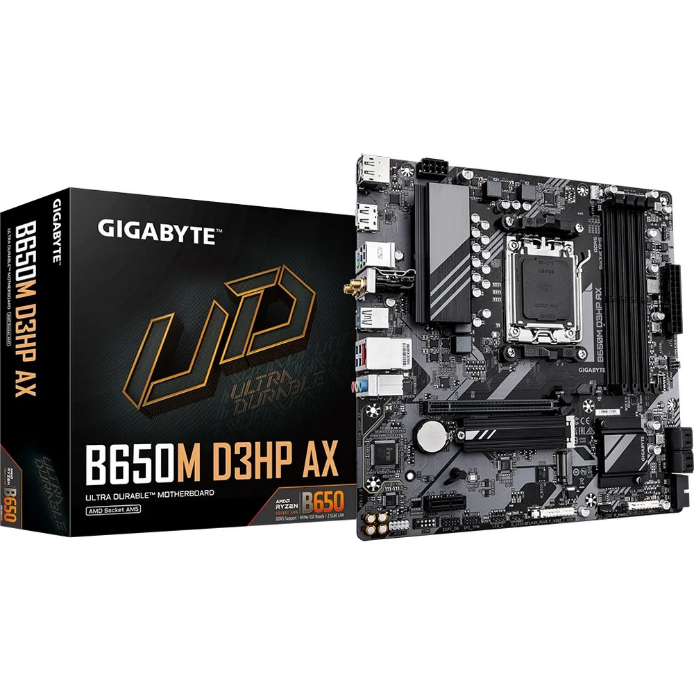 Материнская плата Gigabyte B650M D3HP AX Micro-ATX, AMD AM5 - миниатюра 10