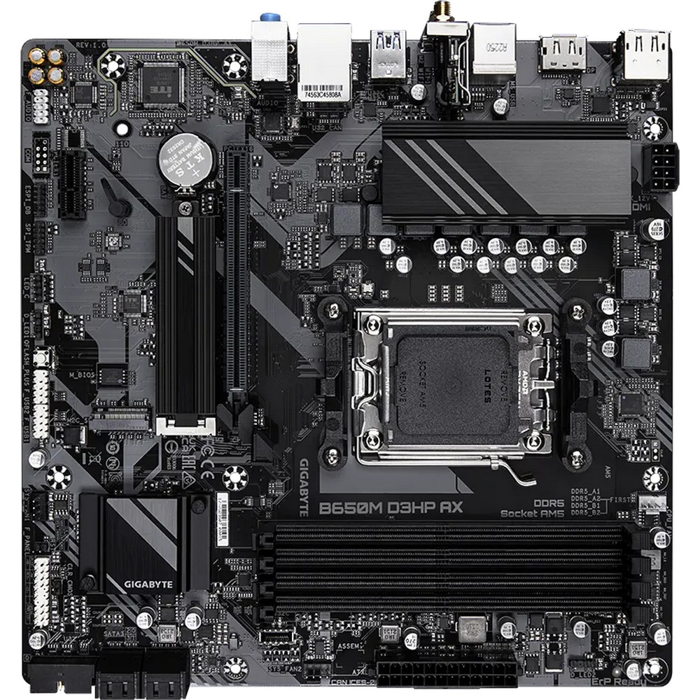 Материнская плата Gigabyte B650M D3HP AX Micro-ATX, AMD AM5 - миниатюра 8