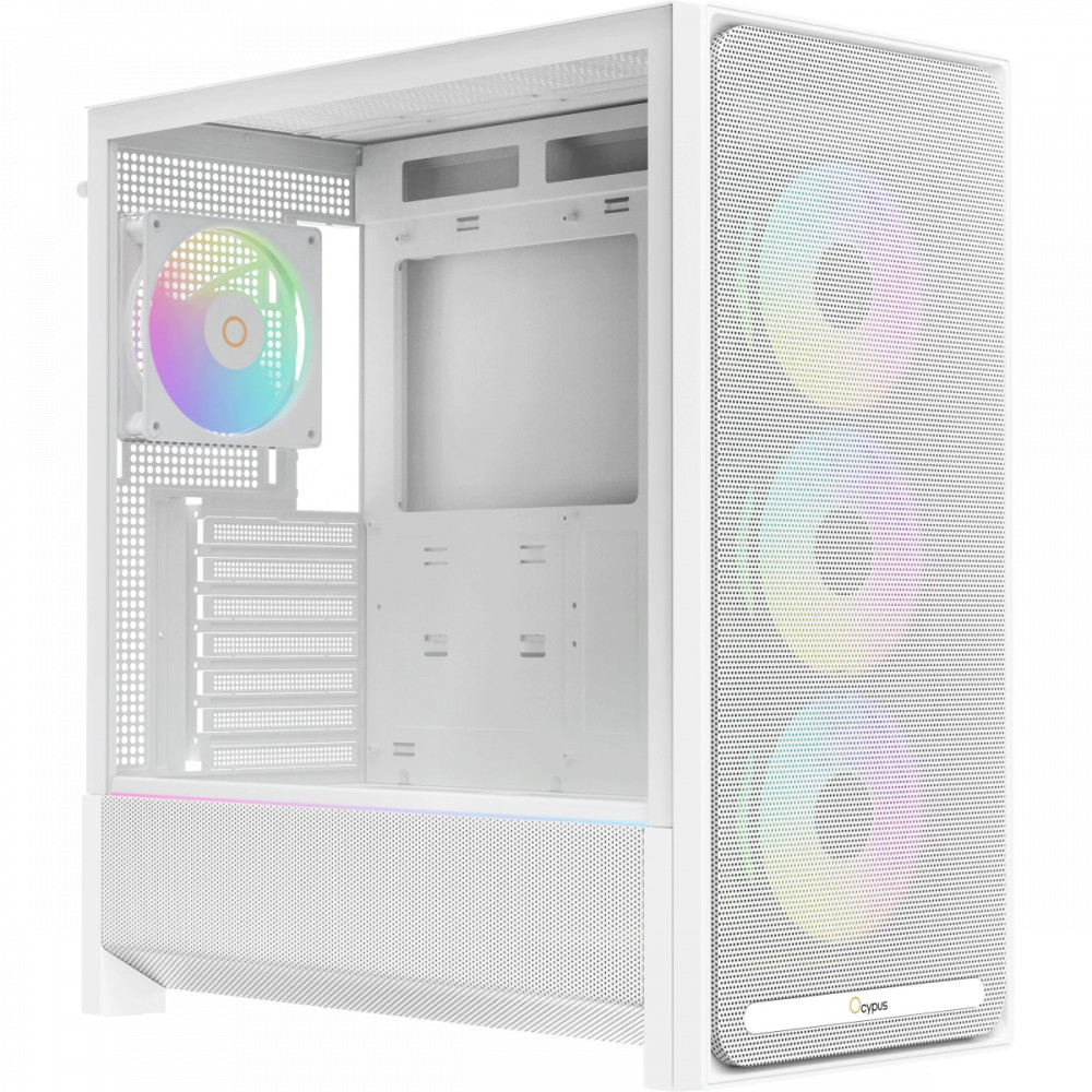 Корпус Ocypus Delta C70 WH ARGB Mid-Tower - миниатюра 5