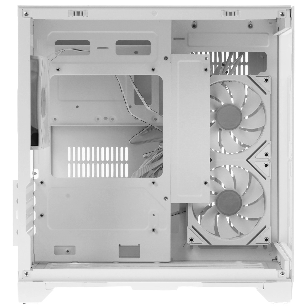 Корпус 1STPLAYER MEGAVIEW MV5-TP ARGB MV5-TP-WH-2FC7R-W-1FC7-W Mini-Tower - миниатюра 7