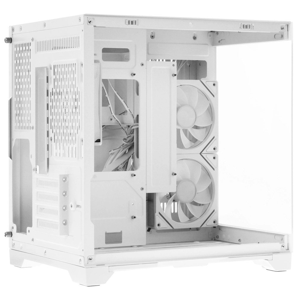 Корпус 1STPLAYER MEGAVIEW MV5-TP ARGB MV5-TP-WH-2FC7R-W-1FC7-W Mini-Tower - миниатюра 8