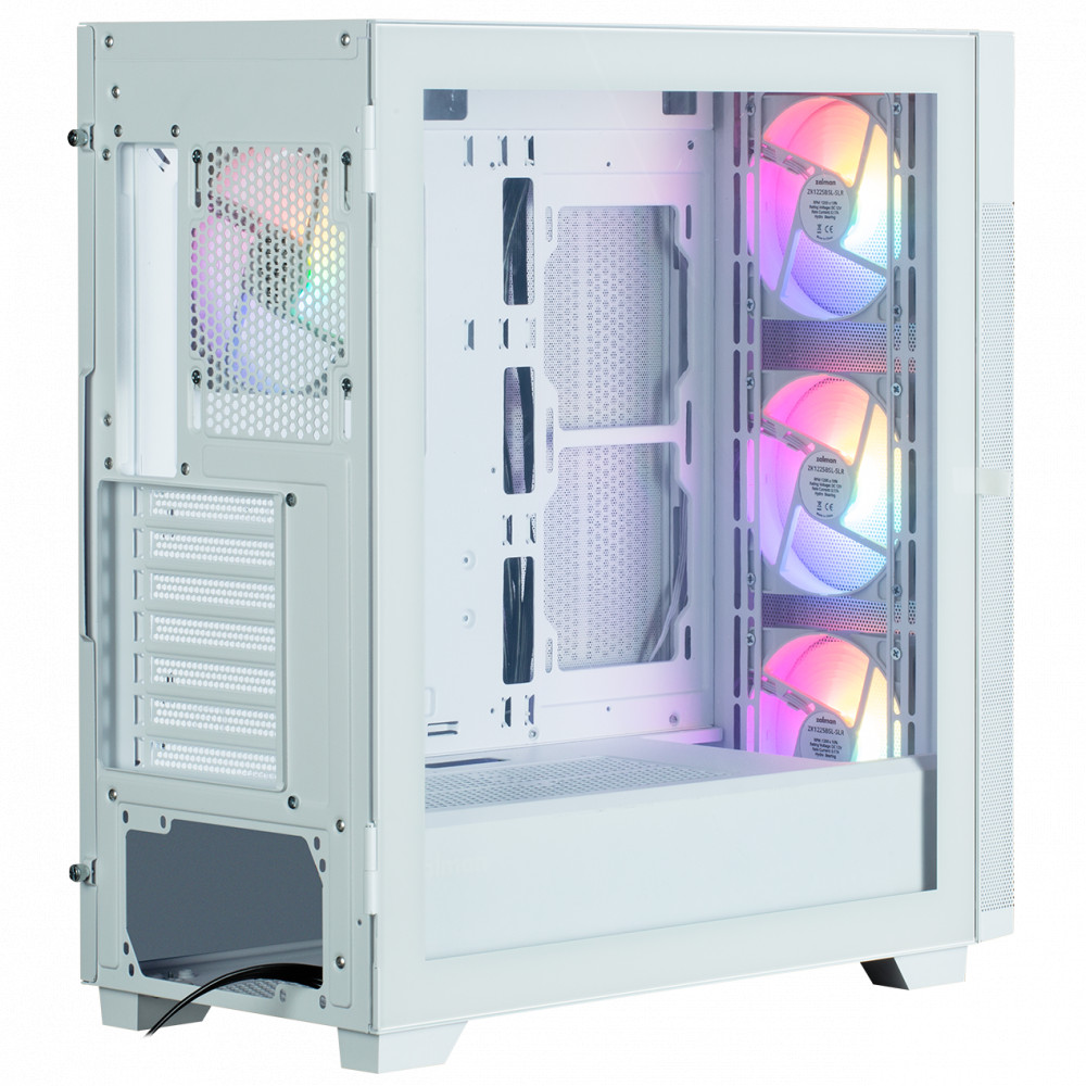 Корпус Zalman S5 NEO S5 NEO White Mid-Tower - миниатюра 7